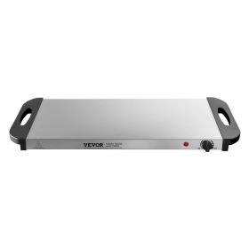 Electric Warming Tray, Food Warming Trays for Buffet, Warming Trays with Adjustable Temperature Control, Portable Stainless Steel Food Warmer (Default: Default)